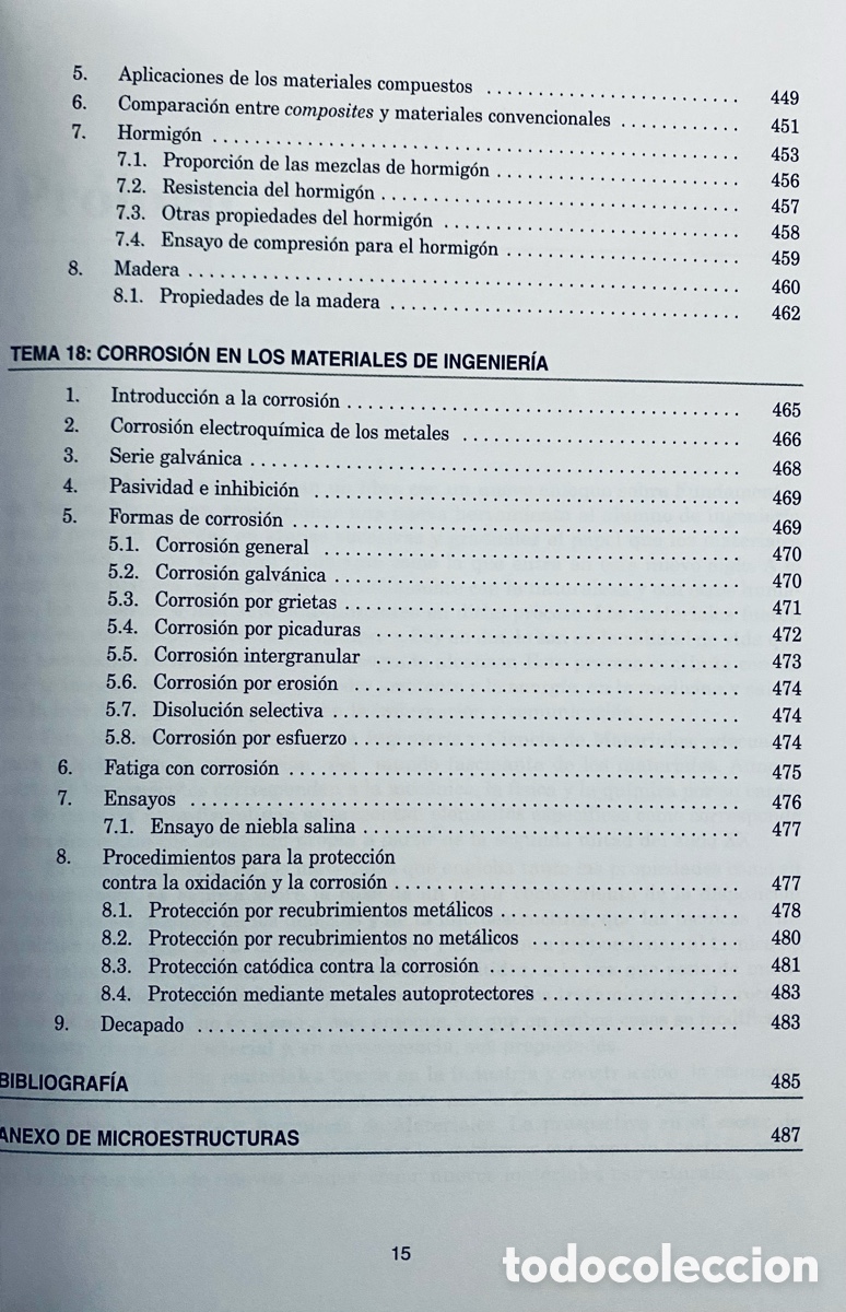 Libros de segunda mano: Ingenier&iacute;a de materiales para la industria y construcci&oacute;n. - Foto 15