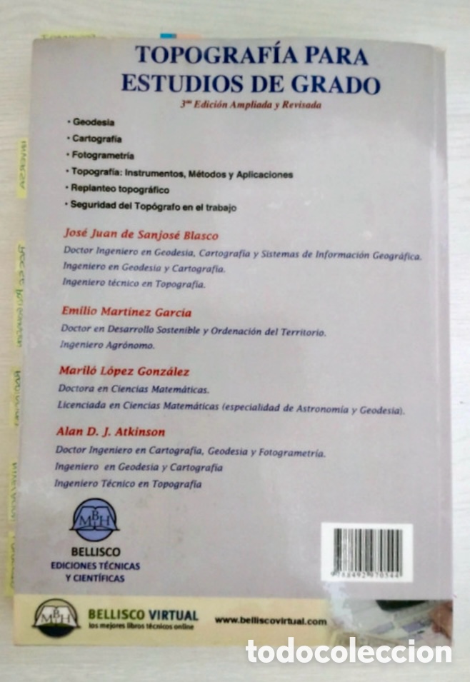 Libros de segunda mano: Topografia para los Estudios de Grado. - Foto 2