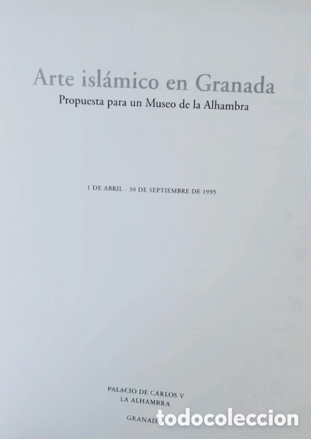Libros de segunda mano: Arte isl&aacute;mico en Granada. - Foto 3