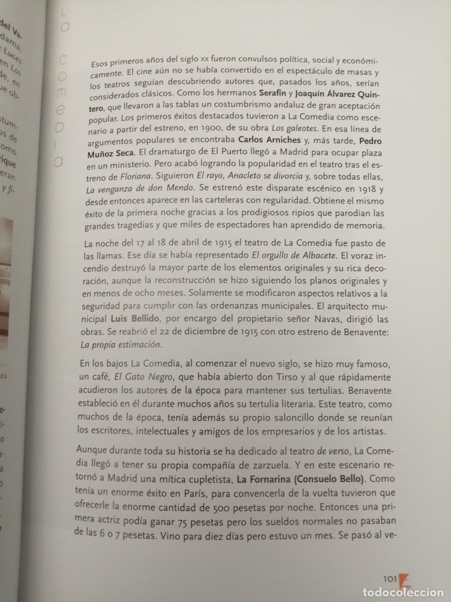 Libros de segunda mano: Teatros hist&oacute;ricos de Madrid: Edificios Singulares (Primera edici&oacute;n) - Foto 5