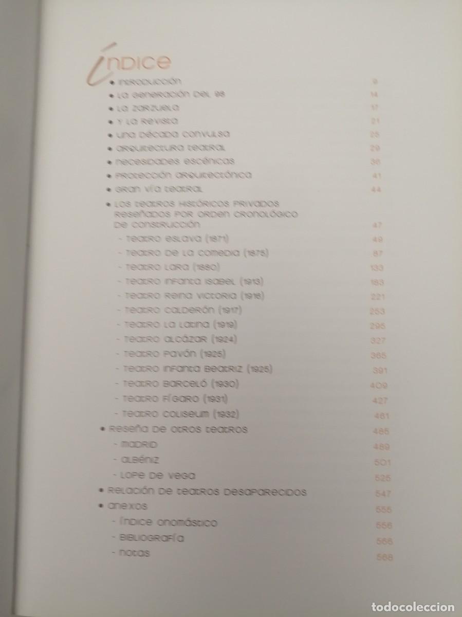 Libros de segunda mano: Teatros hist&oacute;ricos de Madrid: Edificios Singulares (Primera edici&oacute;n) - Foto 7