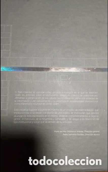 Libros de segunda mano: ALHAMBRA. PLAN DIRECTOR. - Foto 3