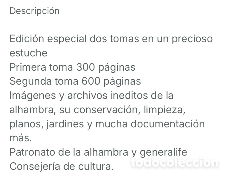 Libros de segunda mano: ALHAMBRA. PLAN DIRECTOR. - Foto 4