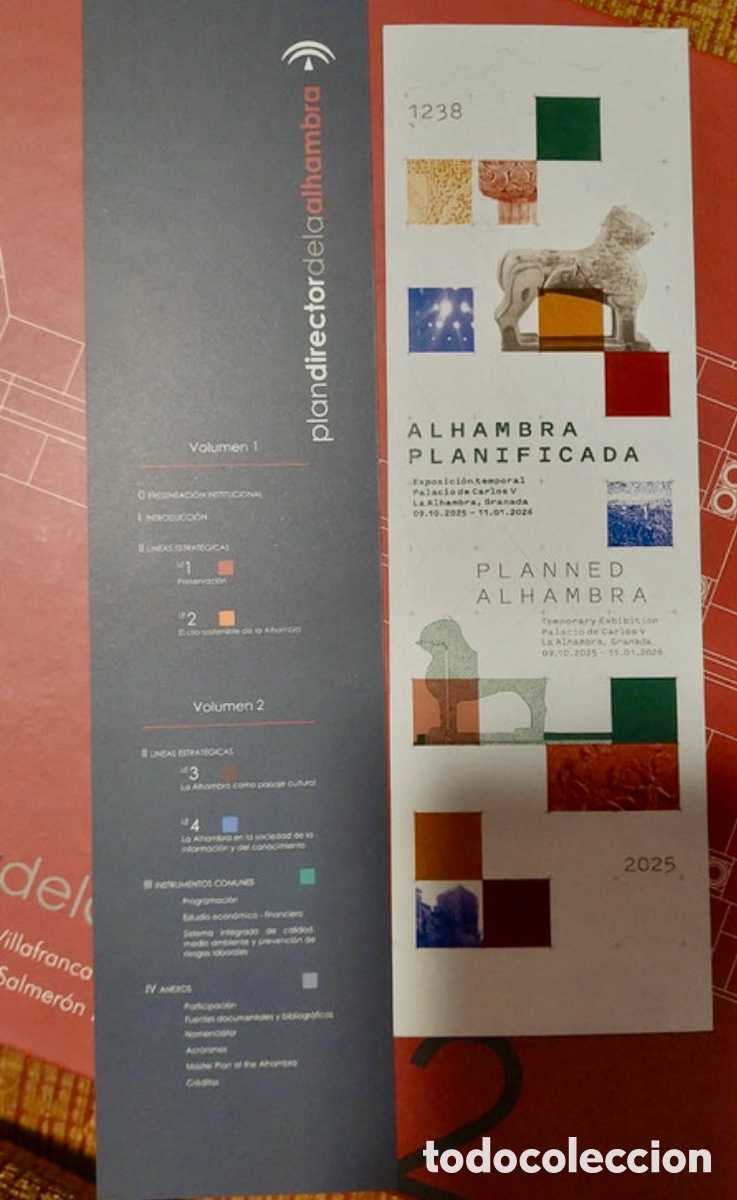 Libros de segunda mano: ALHAMBRA. PLAN DIRECTOR. - Foto 5