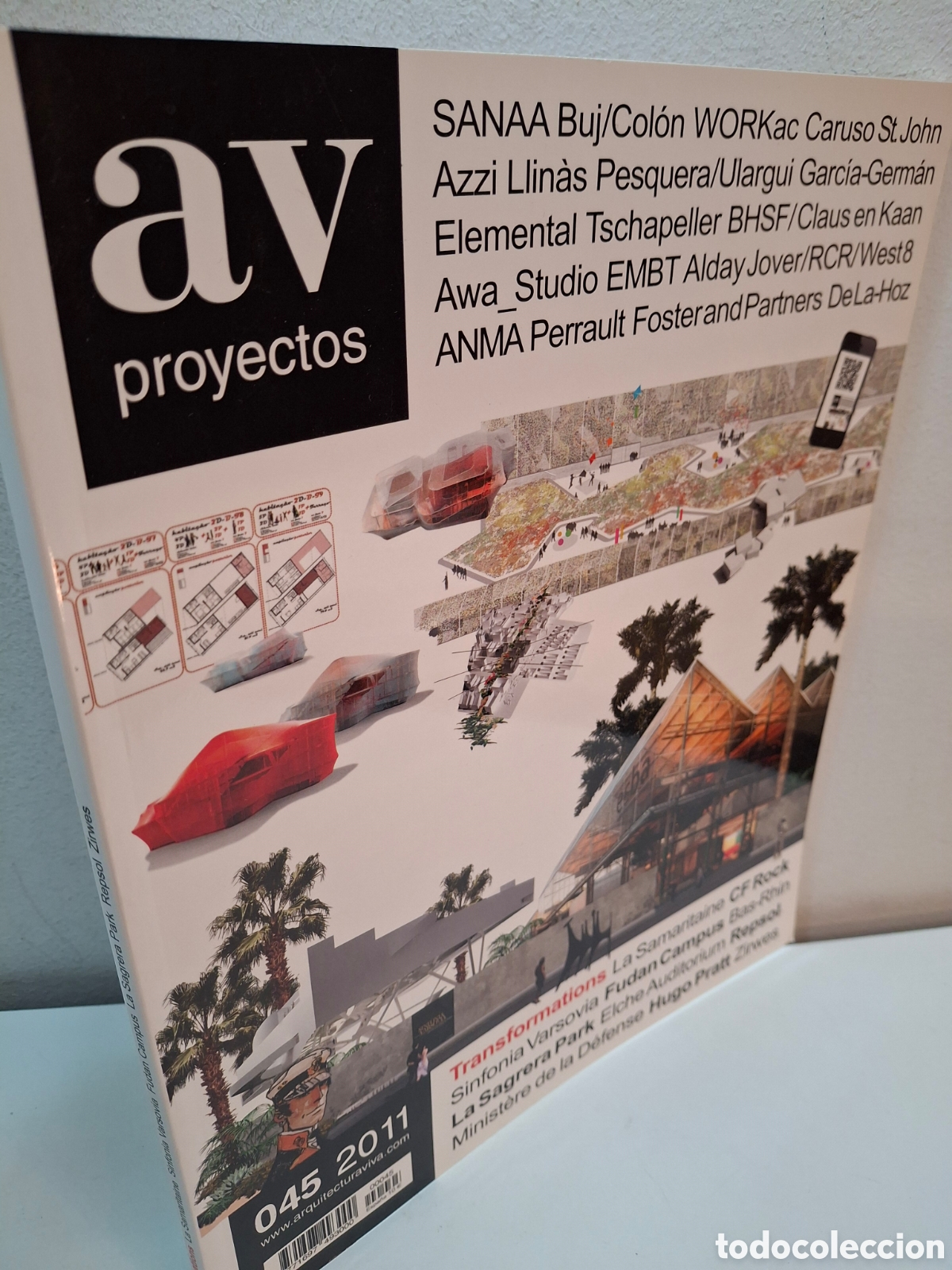 Libros de segunda mano: AV PROYECTOS N&ordm; 44, TRANSFORMATIONS, ARQUITECTURA / ARCHITECTURE, 2011 - Foto 1