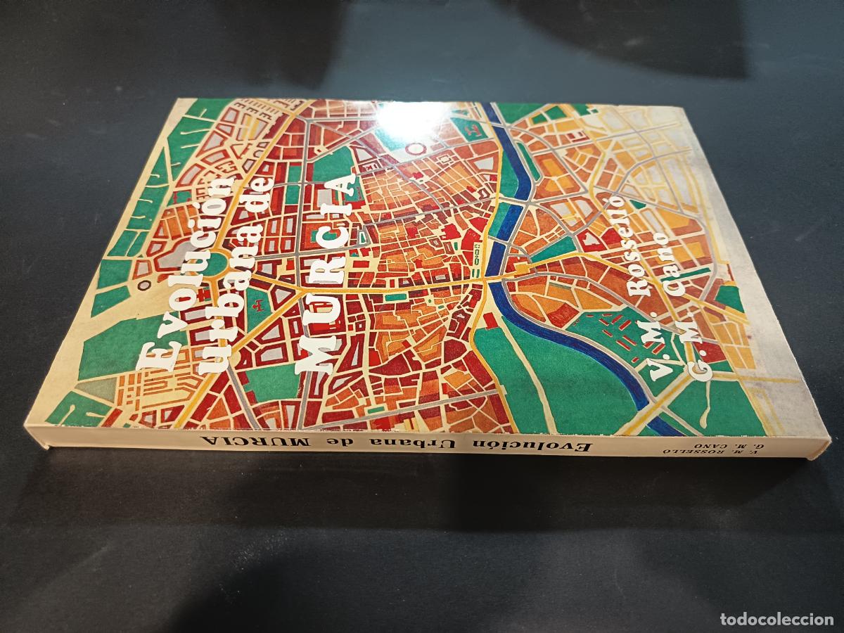 Libros de segunda mano: 1975 - V.M. ROSSELL&Oacute; / G.M. CANO. Evoluci&oacute;n urbana de Murcia