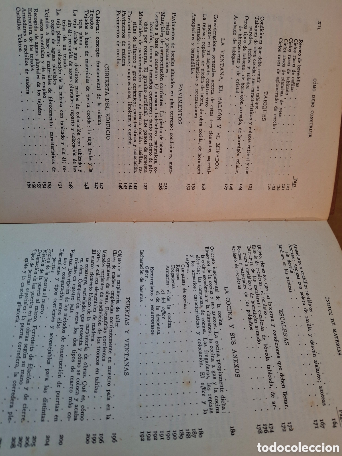 Libros de segunda mano: COMO DEBO CONSTRUIR, MANUAL PRACTICO DE CONSTRUCCION DE EDIFICIOS, PEDRO BENAVENT, 1958 - Foto 4