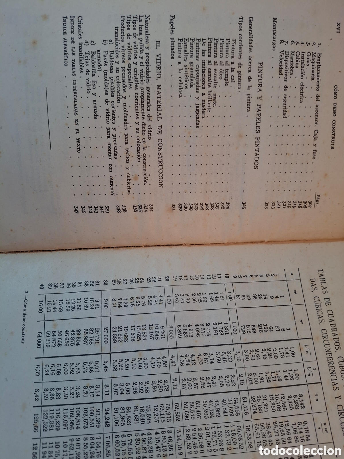 Libros de segunda mano: COMO DEBO CONSTRUIR, MANUAL PRACTICO DE CONSTRUCCION DE EDIFICIOS, PEDRO BENAVENT, 1958 - Foto 6