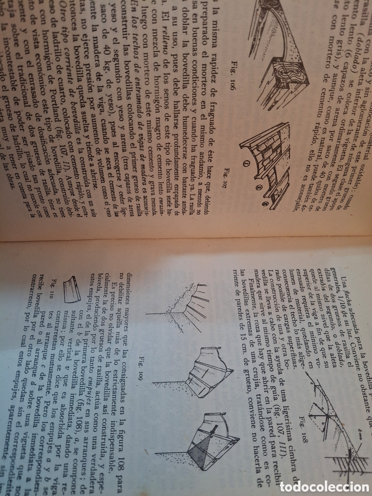 Libros de segunda mano: COMO DEBO CONSTRUIR, MANUAL PRACTICO DE CONSTRUCCION DE EDIFICIOS, PEDRO BENAVENT, 1958 - Foto 7