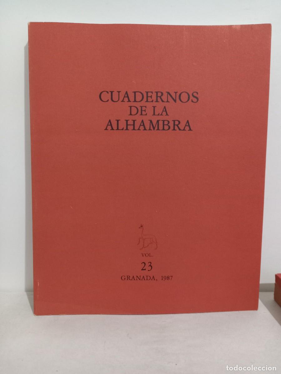 Libros de segunda mano: Cuadernos de la Alhambra. Vol. 23. Granada, 1987 - Foto 1