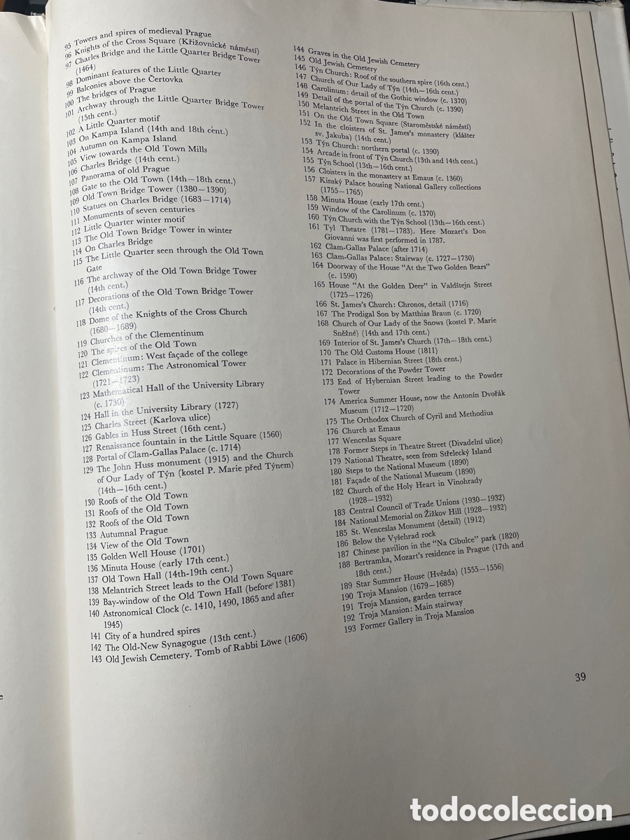 Libros de segunda mano: PRAGA EN IMAGENES. KAREL PLICKA. - Foto 13
