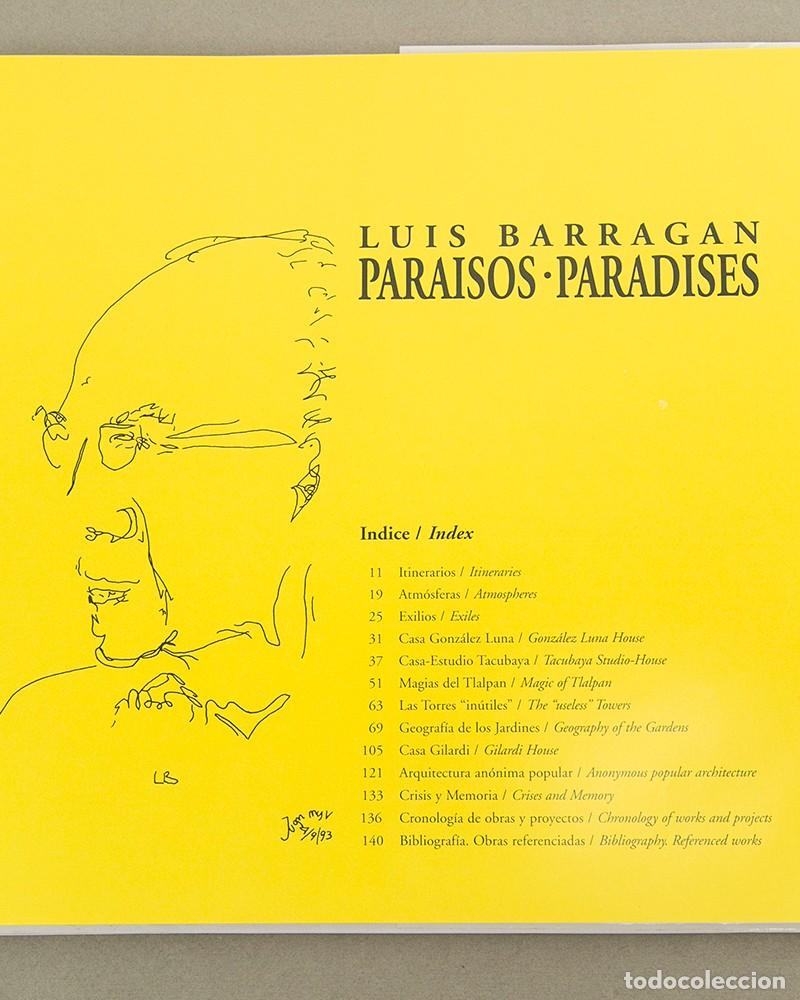 Libros de segunda mano: Luis Barrag&aacute;n - Paraisos / Paradises - 2001 - Foto 5