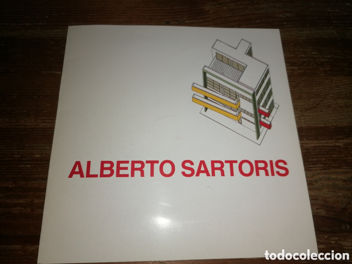 Libros de segunda mano: D&iacute;ptico ALBERTO SARTORIS - Foto 1