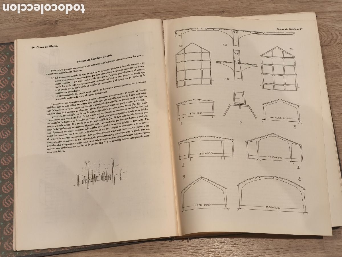 Libros de segunda mano: Friedrich Hess, Construcci&oacute;n y Forma. GG 1954 - Foto 6