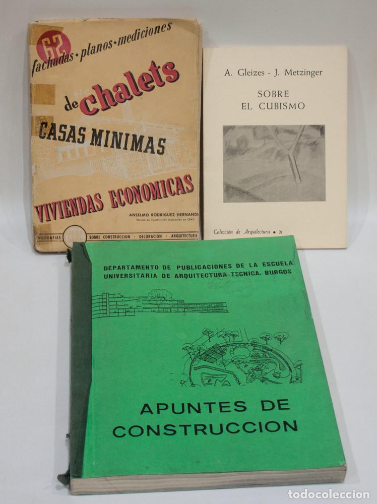 Libros de segunda mano: LOTE DE 3 LIBROS DE ARQUITECTURA. - Foto 1
