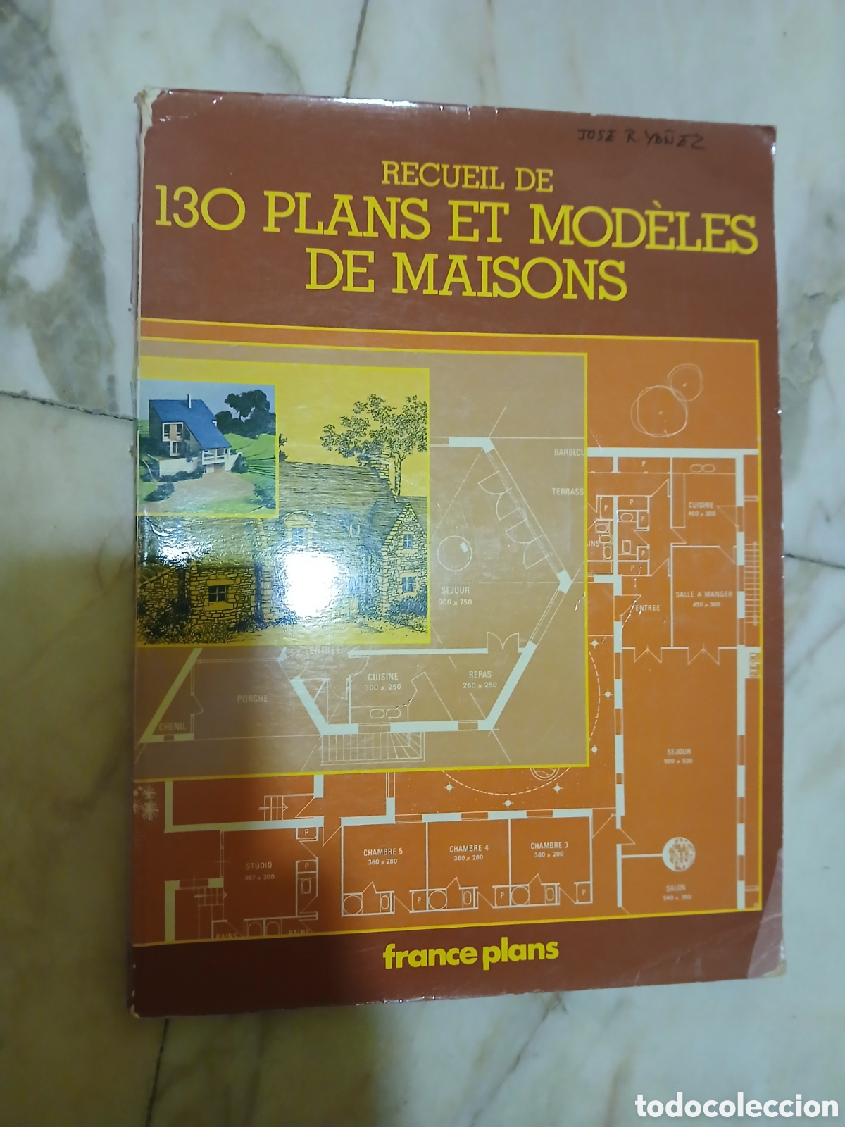 Libros de segunda mano: Libro de planos franc&eacute;s - Foto 1