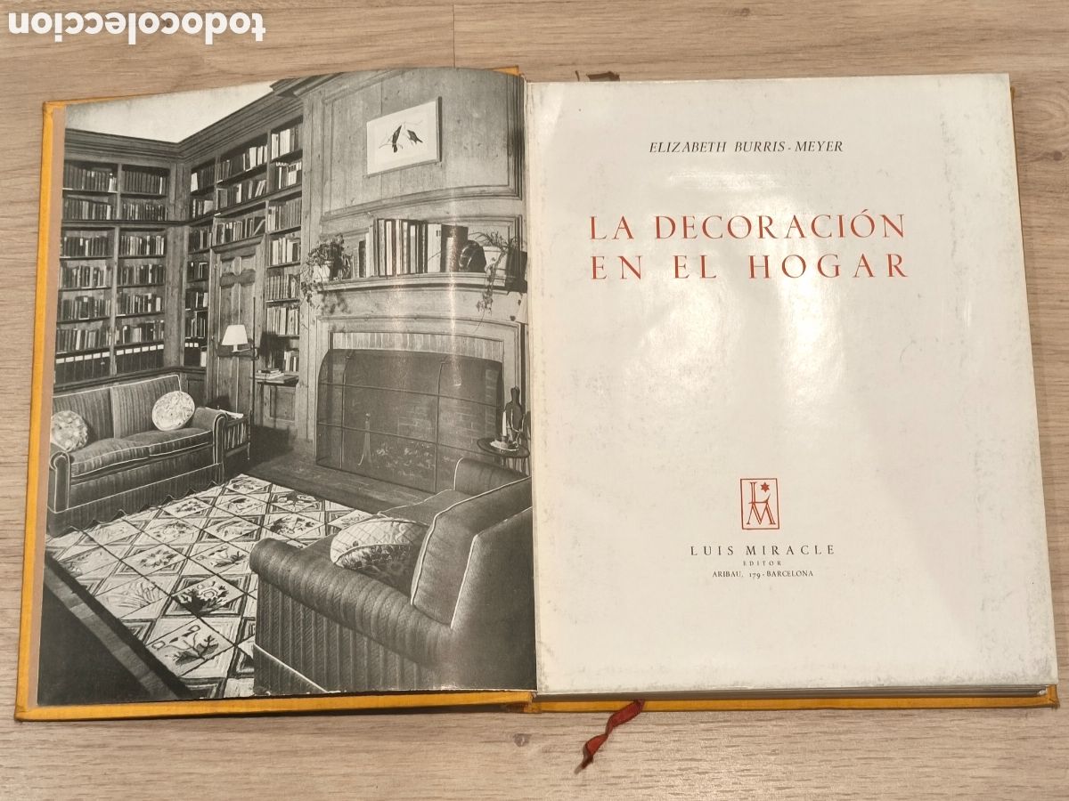 Libros de segunda mano: Burrys-Meyer, Elisabeth. La decoraci&oacute;n en el hogar - Foto 2