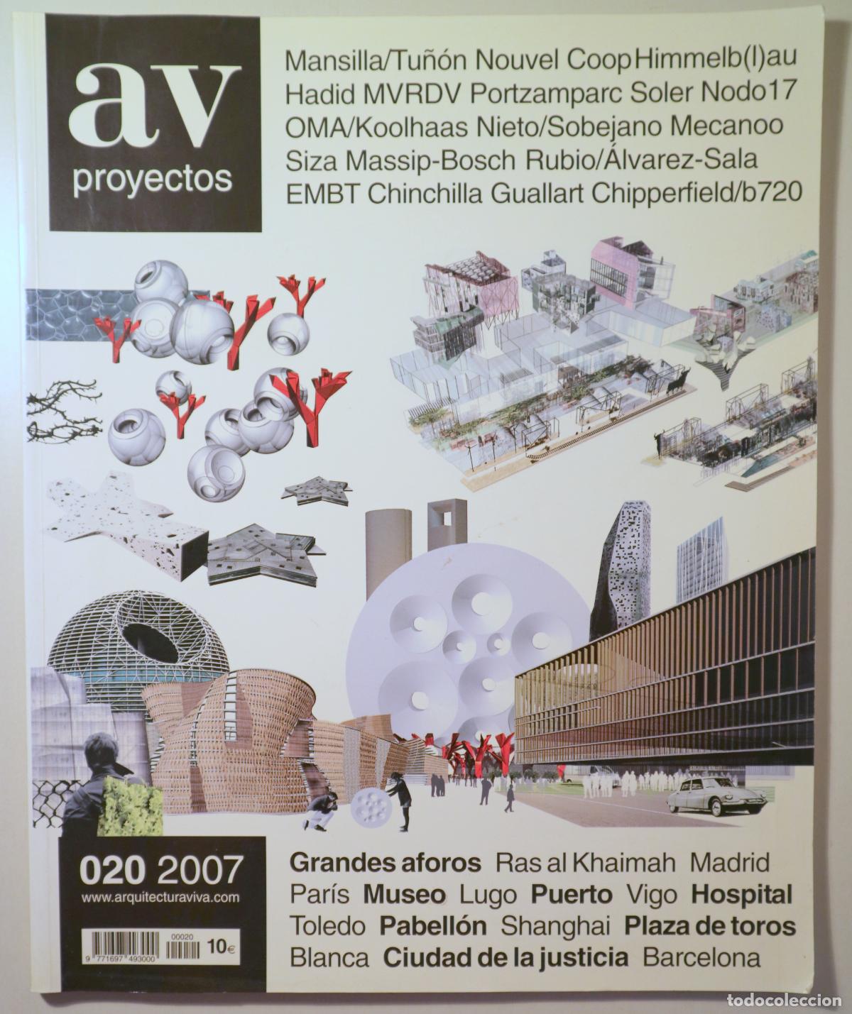 Libros de segunda mano: A.V. PROYECTOS 20 - Madrid 2007 - Ilustrado - Foto 1