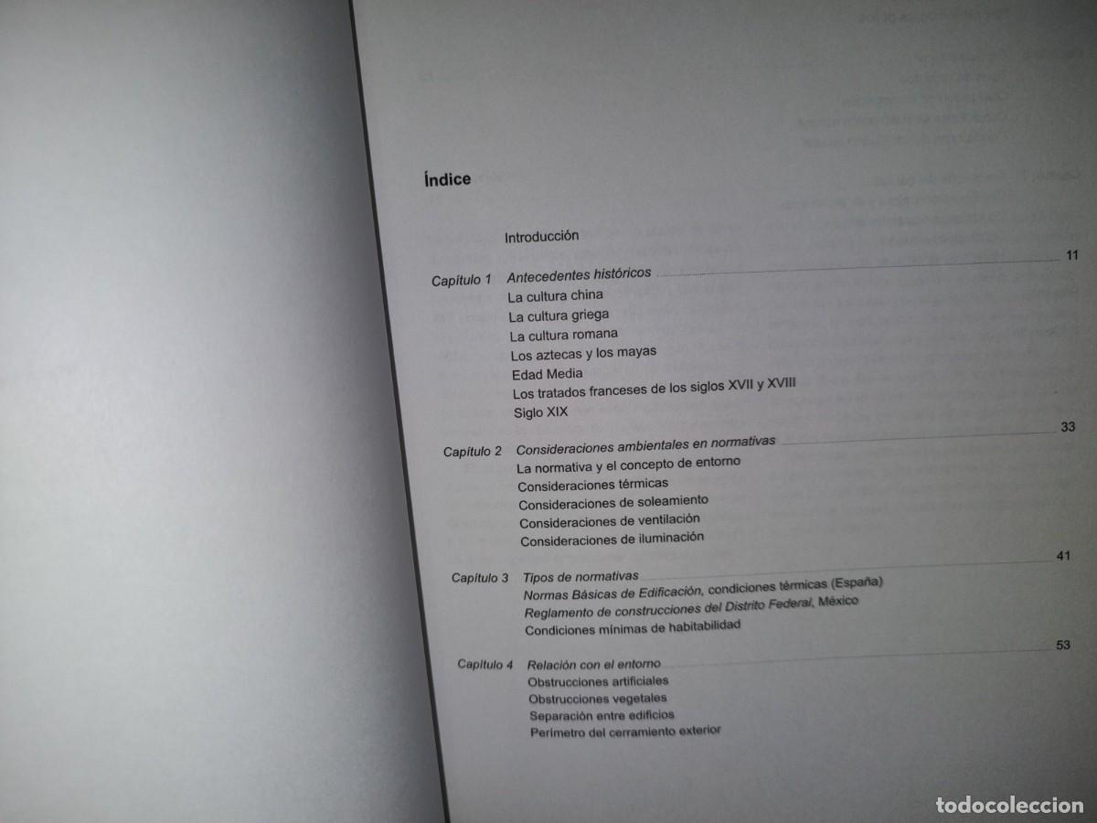 Libros de segunda mano: 205- La Normativa Ambiental En La Edificaci&oacute;n Arquitect&oacute;nica - Silvia Arias Orozco - Foto 5