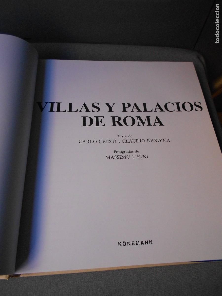 Libros de segunda mano: VILLAS Y PALACIOS DE ROMA - Foto 4