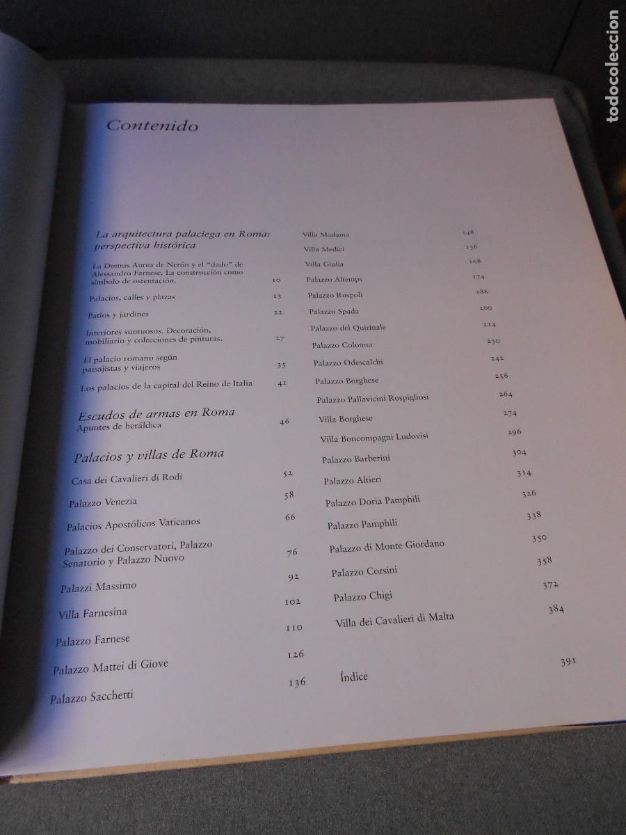 Libros de segunda mano: VILLAS Y PALACIOS DE ROMA - Foto 5