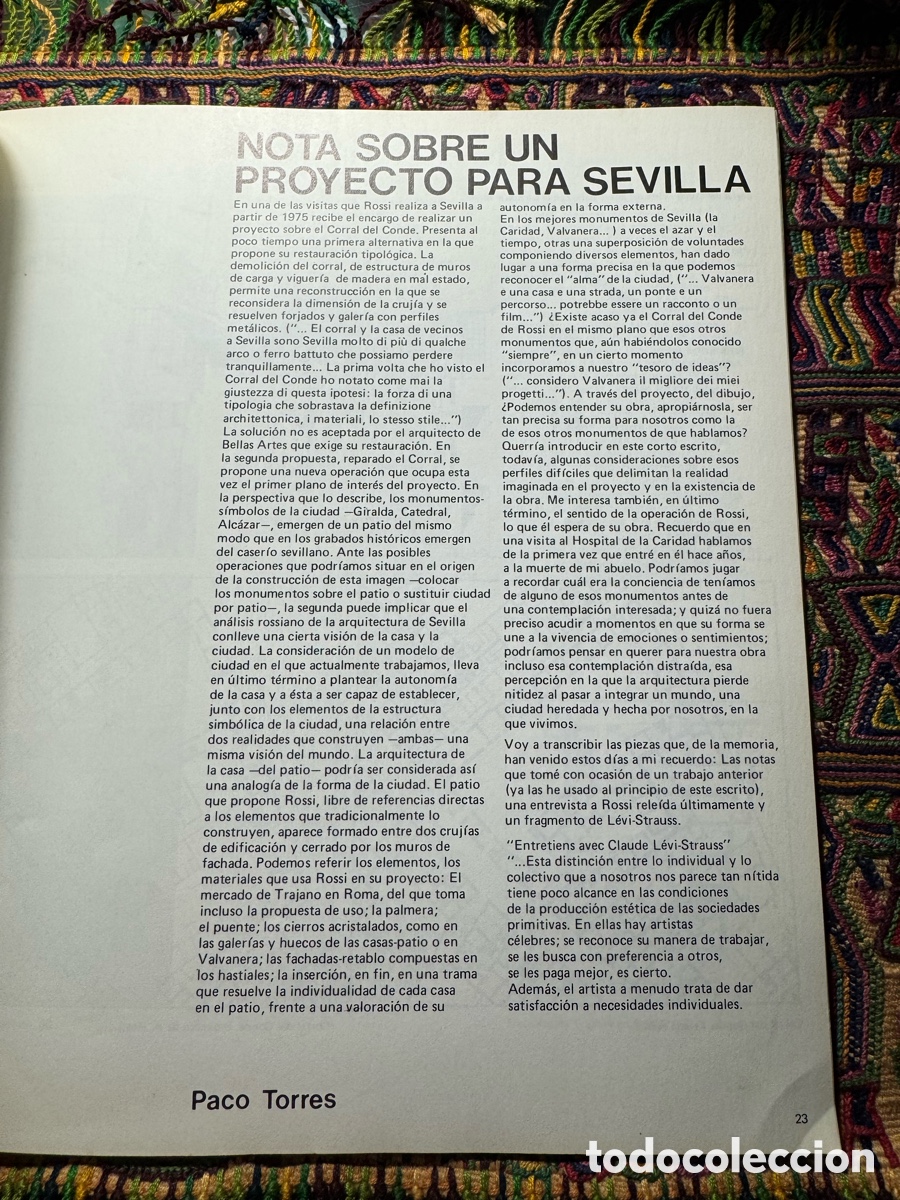 Libros de segunda mano: Aldo Rossi 2c Construcci&oacute;n de la ciudad - Foto 4