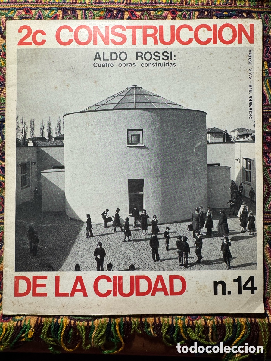 Libros de segunda mano: Aldo Rossi 2c Construcci&oacute;n de la ciudad - Foto 1