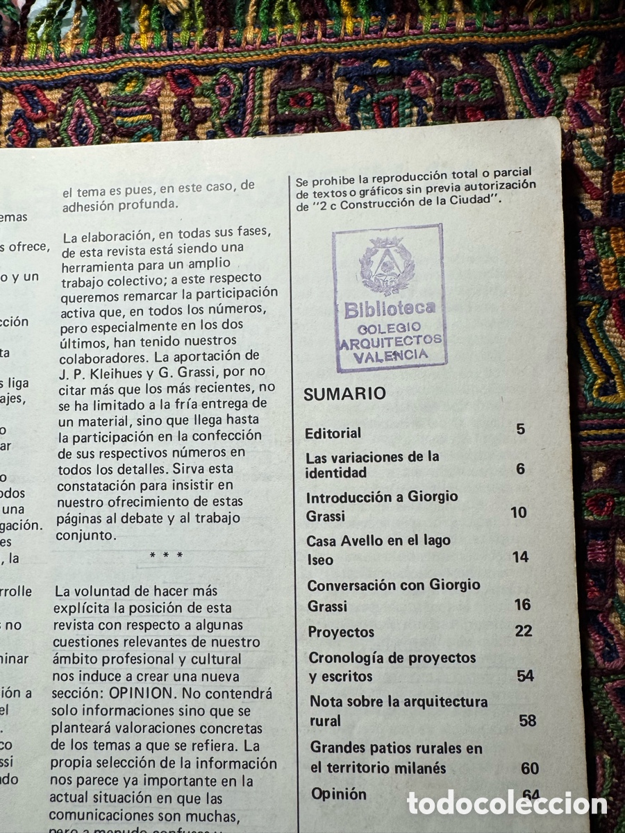 Libros de segunda mano: Giorgio Grassi 2c Construcci&oacute;n - Foto 4