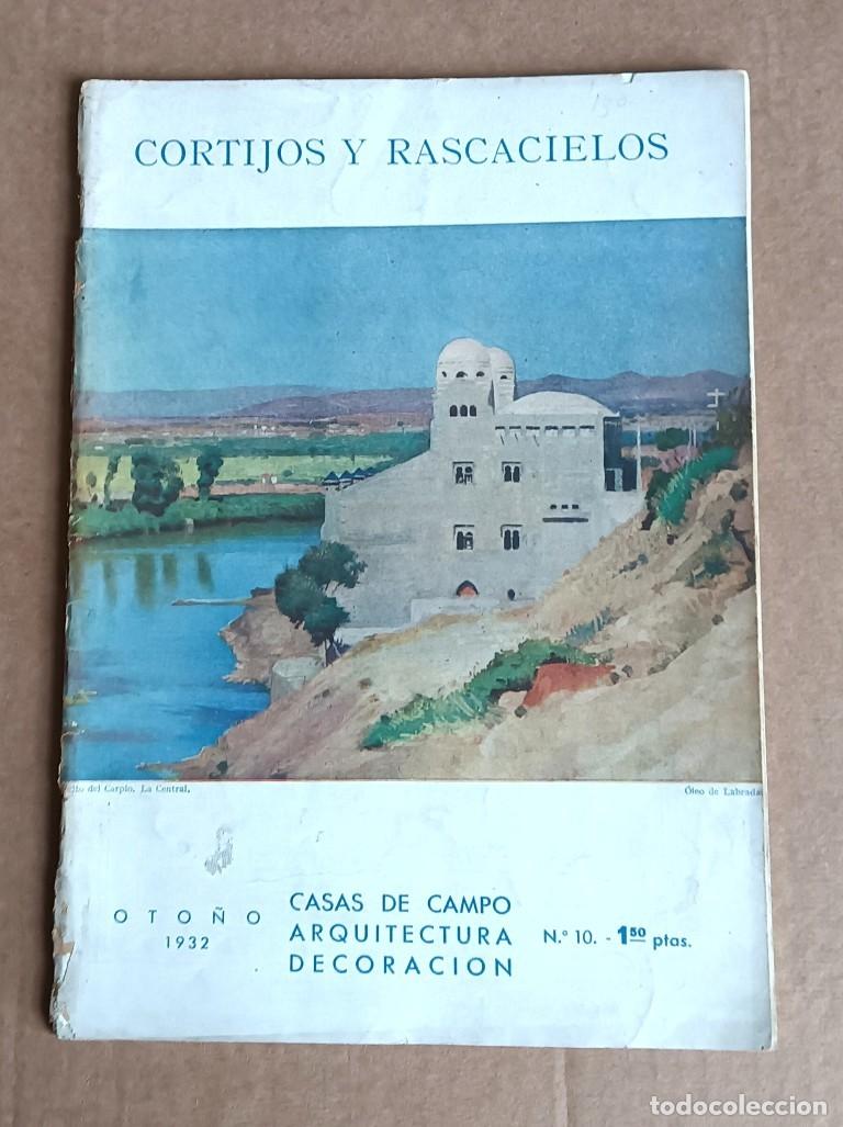 Gebrauchte B&uuml;cher: CORTIJO Y RASCACIELOS - Arquitectura casa de campo decoraci&oacute;n - Oto&ntilde;o 1932 n&ordm; 10
