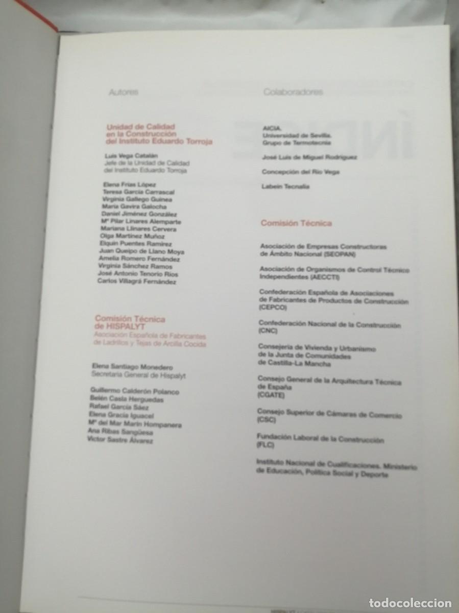 Libros de segunda mano: CAT&Aacute;LOGO DE SOLUCIONES CER&Aacute;MICAS: Para el cumplimiento del c&oacute;digo t&eacute;cnico de la edificaci&oacute;n, 2008 - Foto 5