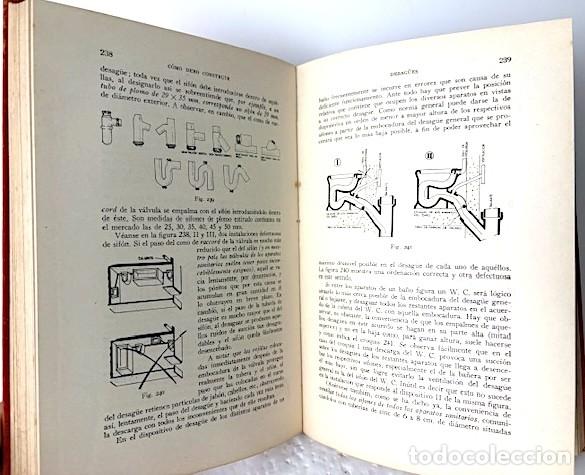 Libros de segunda mano: Benavent : C&oacute;mo debo construir una casa. Manual pr&aacute;ctico de construcci&oacute;n de edificios - Foto 4