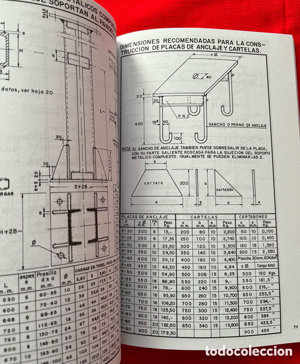 Libros de segunda mano: Libro de Arquitectura - Vadem&eacute;cum de la construcci&oacute;n - Foto 8