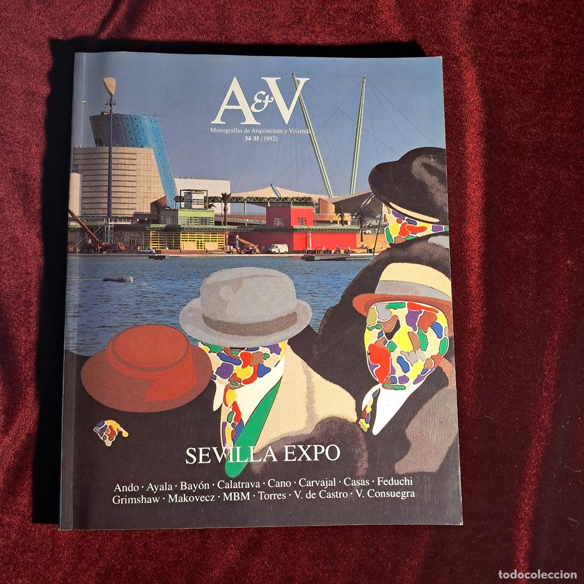 Libros de segunda mano: A&V MONOGRAF&Iacute;AS DE ARQUITECTURA Y VIVIENDA 34-35. SEVILLA EXPO. 1992