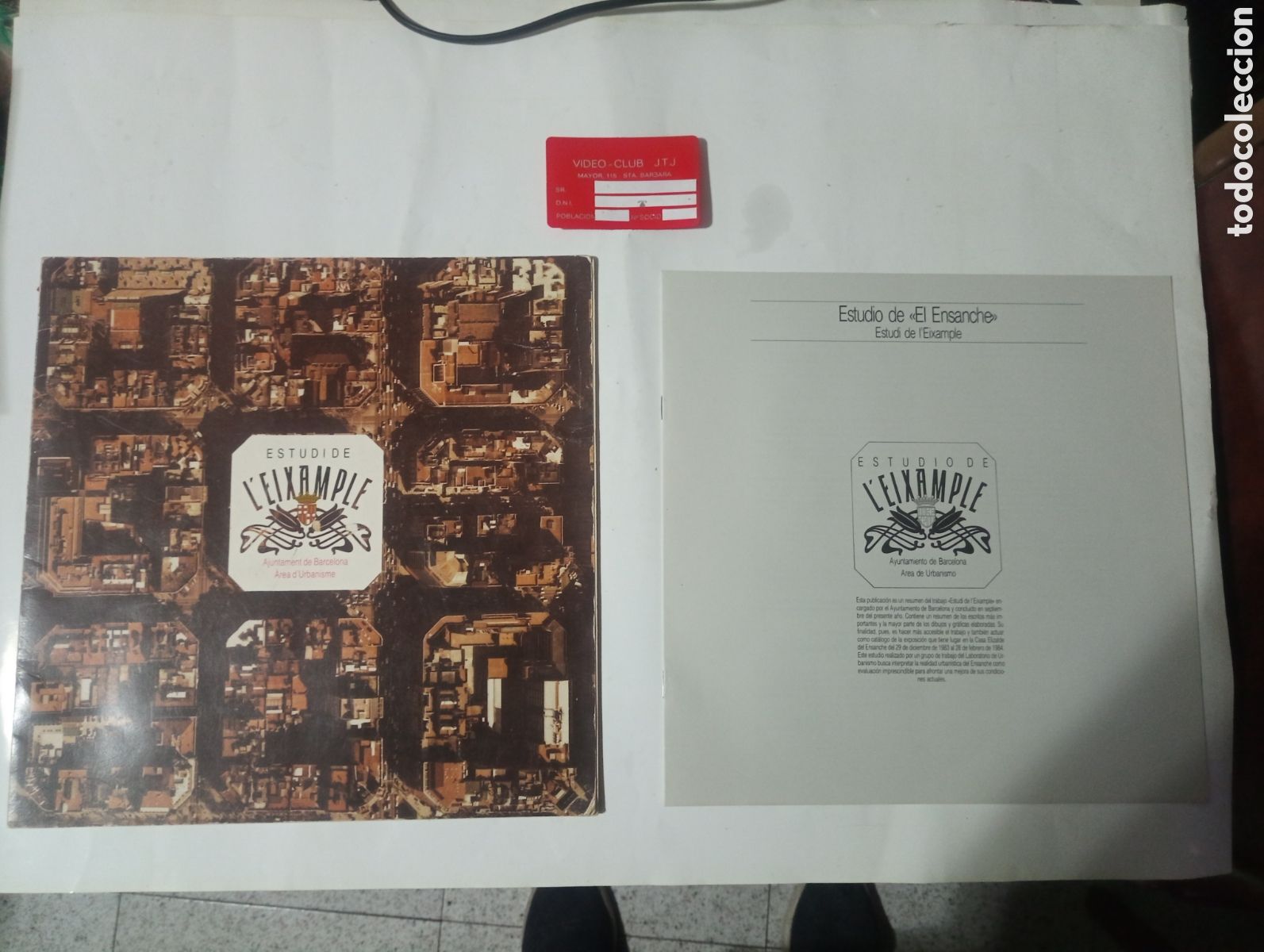 Libros de segunda mano: LIBRO ESTUDI DE LEIXAMPLE AJUNTAMENT DE BARCELONA 1983 - Foto 1