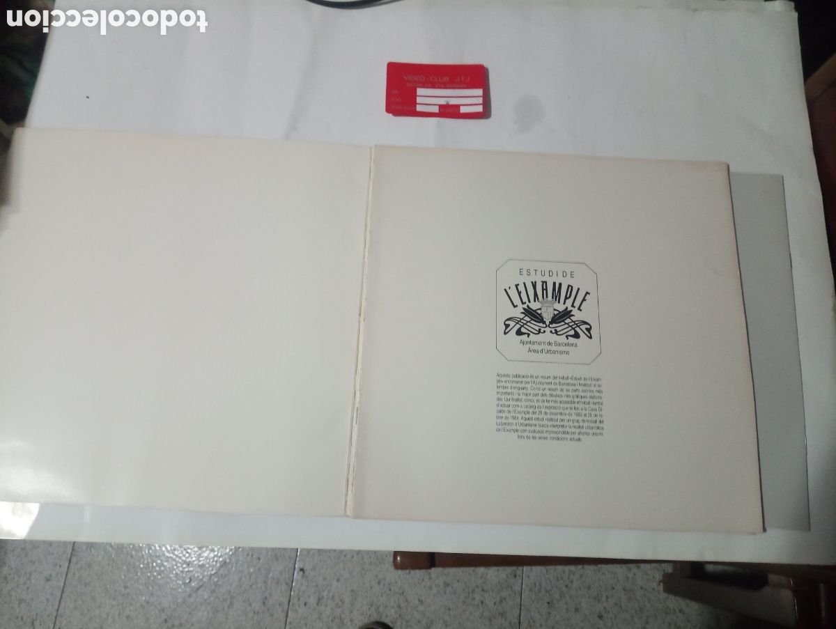 Libros de segunda mano: LIBRO ESTUDI DE LEIXAMPLE AJUNTAMENT DE BARCELONA 1983 - Foto 10