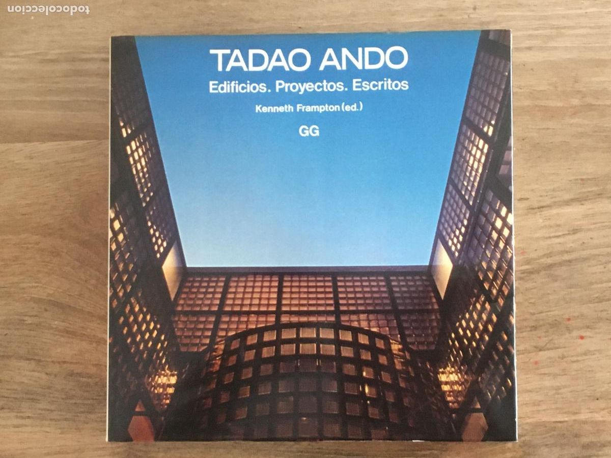 Libros de segunda mano: tadao ando edificios proyectos escritos kenneth frampton gustavo gili primera edicion 1985 - Foto 1