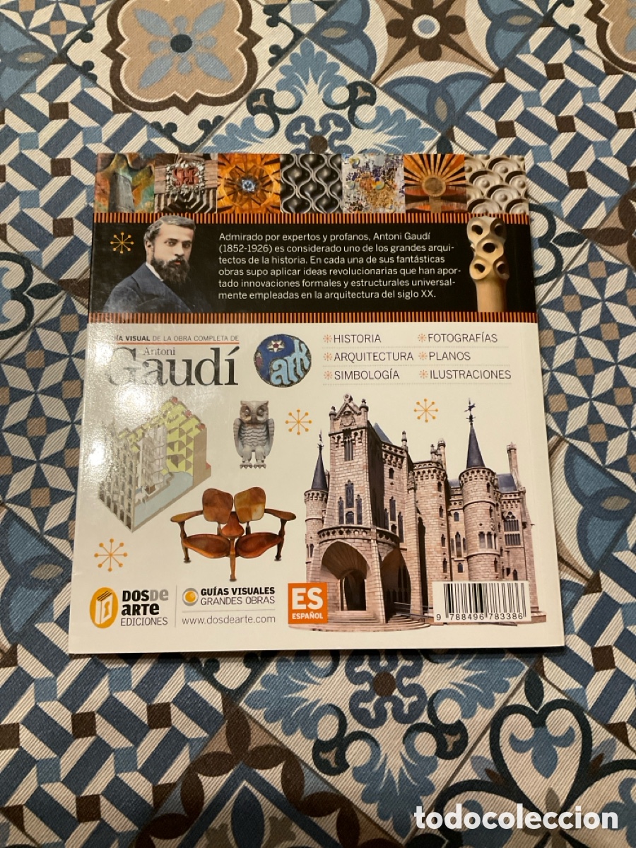 Libros de segunda mano: Antoni Gaud&iacute;. Gu&iacute;a visual de la obra completa. - Foto 4