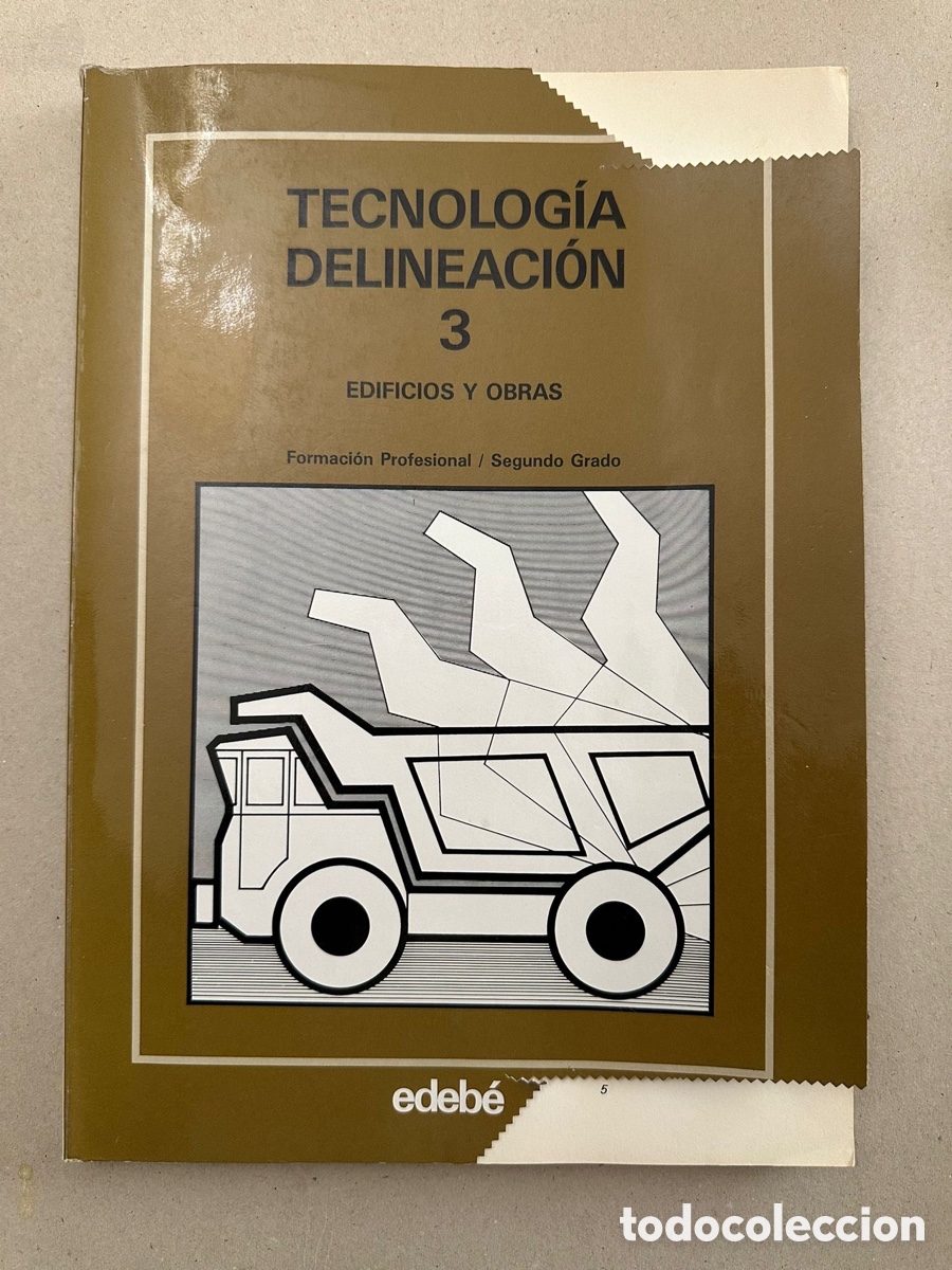 Libros de segunda mano: TECNOLOG&Iacute;A DELINEACI&Oacute;N 3. Edificios y obras. Formaci&oacute;n profesional. - Foto 1