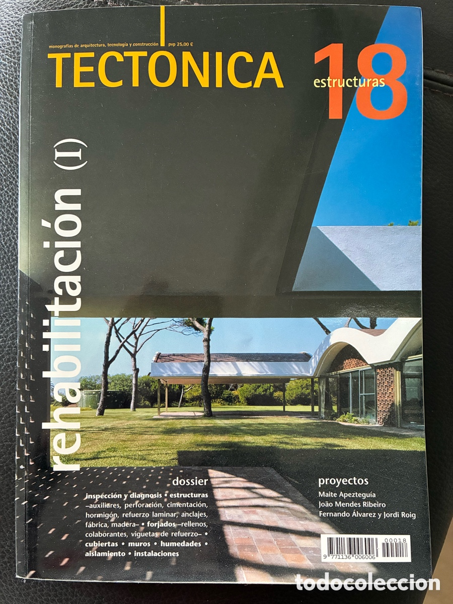 Libros de segunda mano: Tect&oacute;nica 18. Monograf&iacute;as de arquitectura - Foto 1