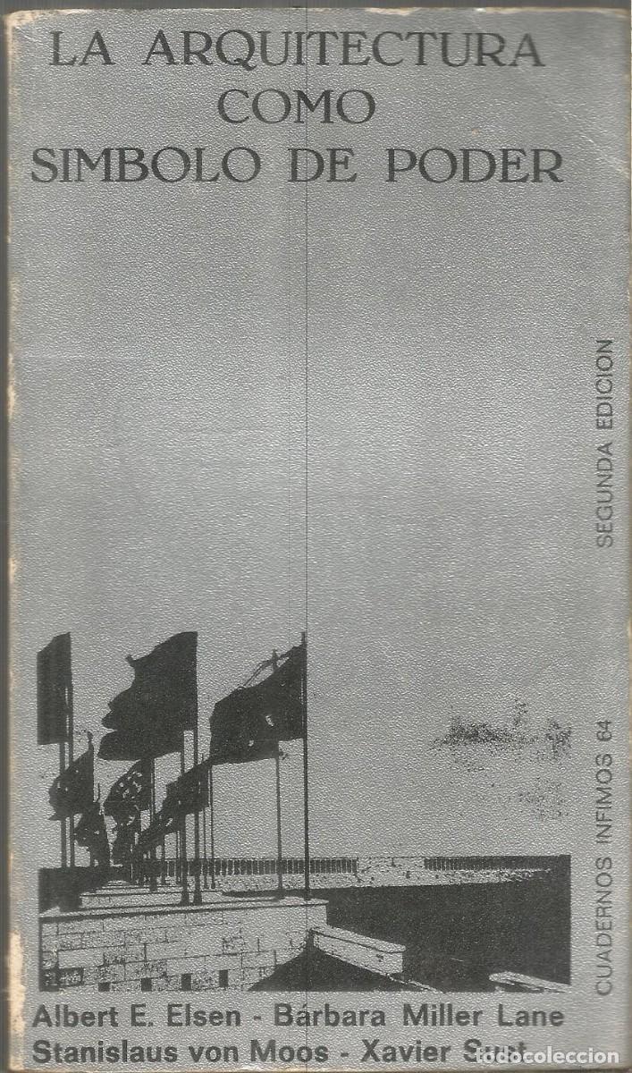 Libros de segunda mano: LA ARQUITECTURA COMO SIMBOLO DE PODER. AA.VV. TUSQUETS - Foto 1