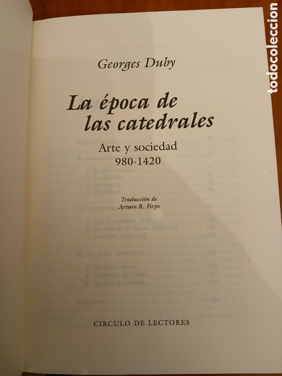 Libros de segunda mano: La &Eacute;poca de las Catedrales. Georges Duby. - Foto 3