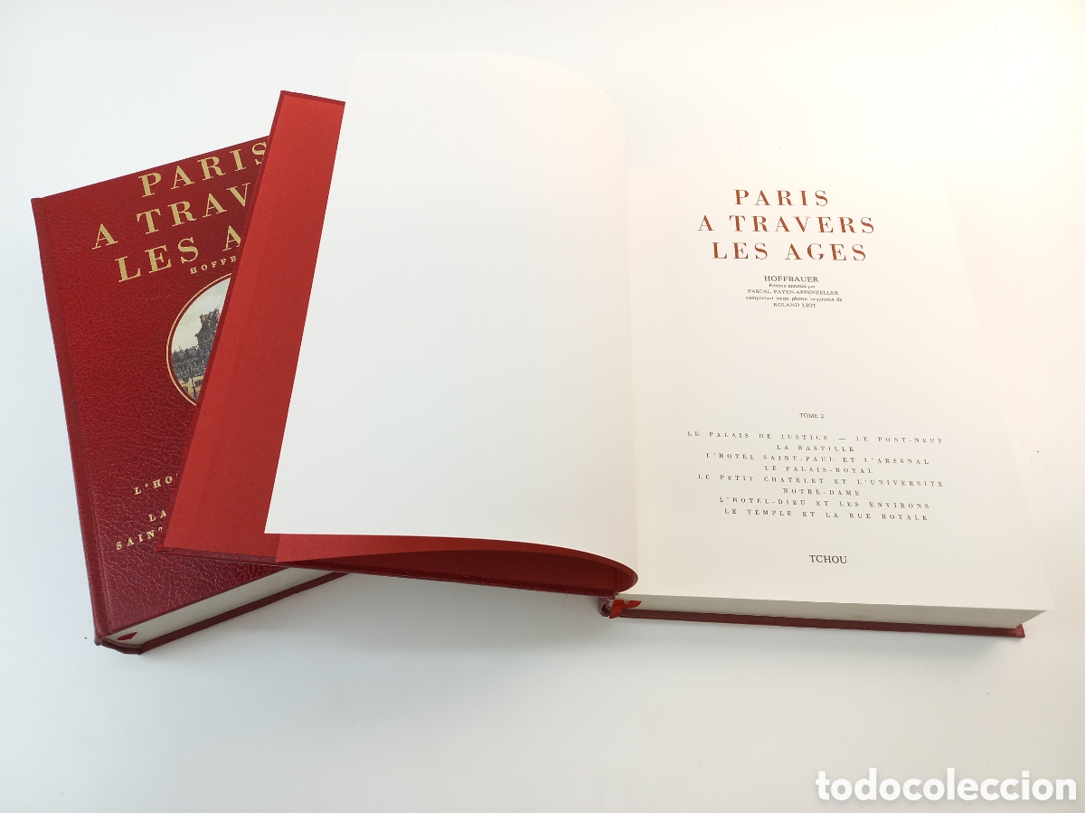 Libros de segunda mano: Paris a travers les Ages. Hoffbauer. Tchou, 1982. - Foto 4