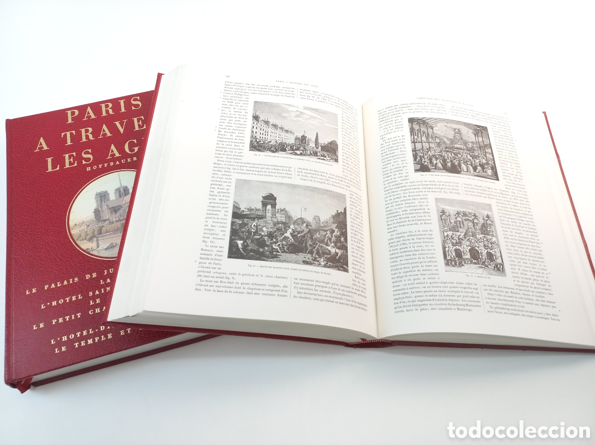 Libros de segunda mano: Paris a travers les Ages. Hoffbauer. Tchou, 1982. - Foto 16
