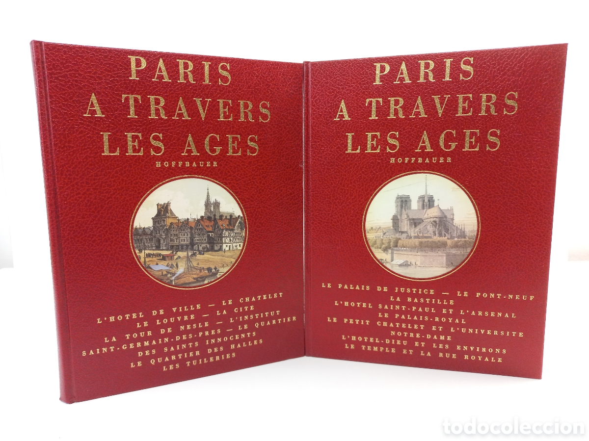 Libros de segunda mano: Paris a travers les Ages. Hoffbauer. Tchou, 1982. - Foto 1