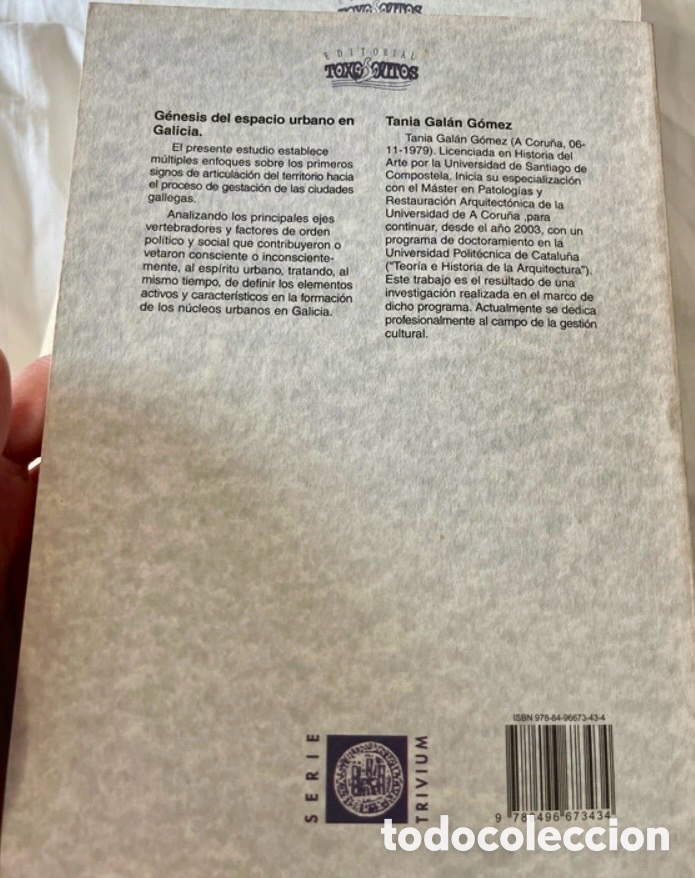 Libros de segunda mano: G&eacute;nesis del espacio urbano en Galicia. - Foto 3