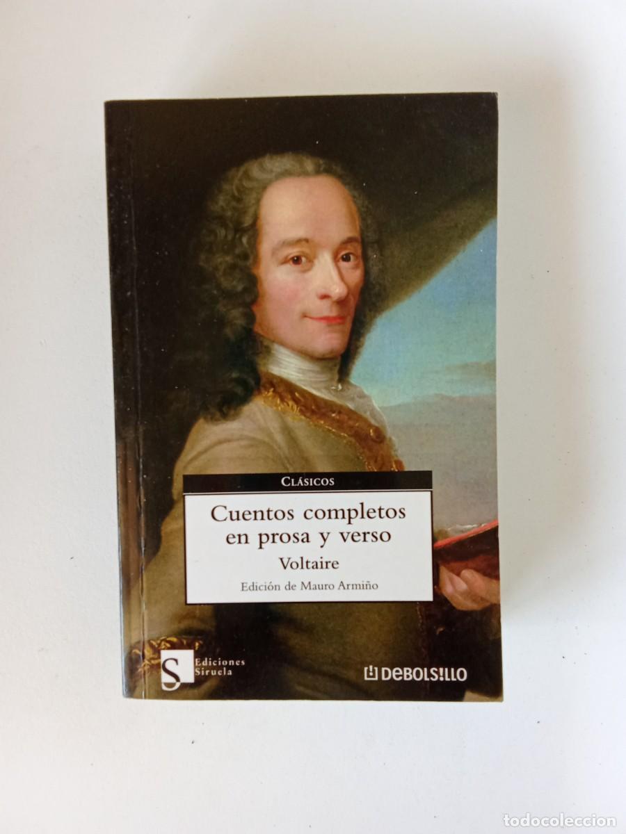 Libros de segunda mano: Voltaire. Cuentos completos en prosa y verso - Foto 2