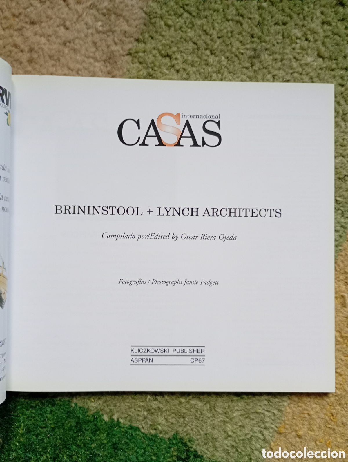 Libros de segunda mano: Internacional casas. Brininstool+Lynch Architect - Foto 4