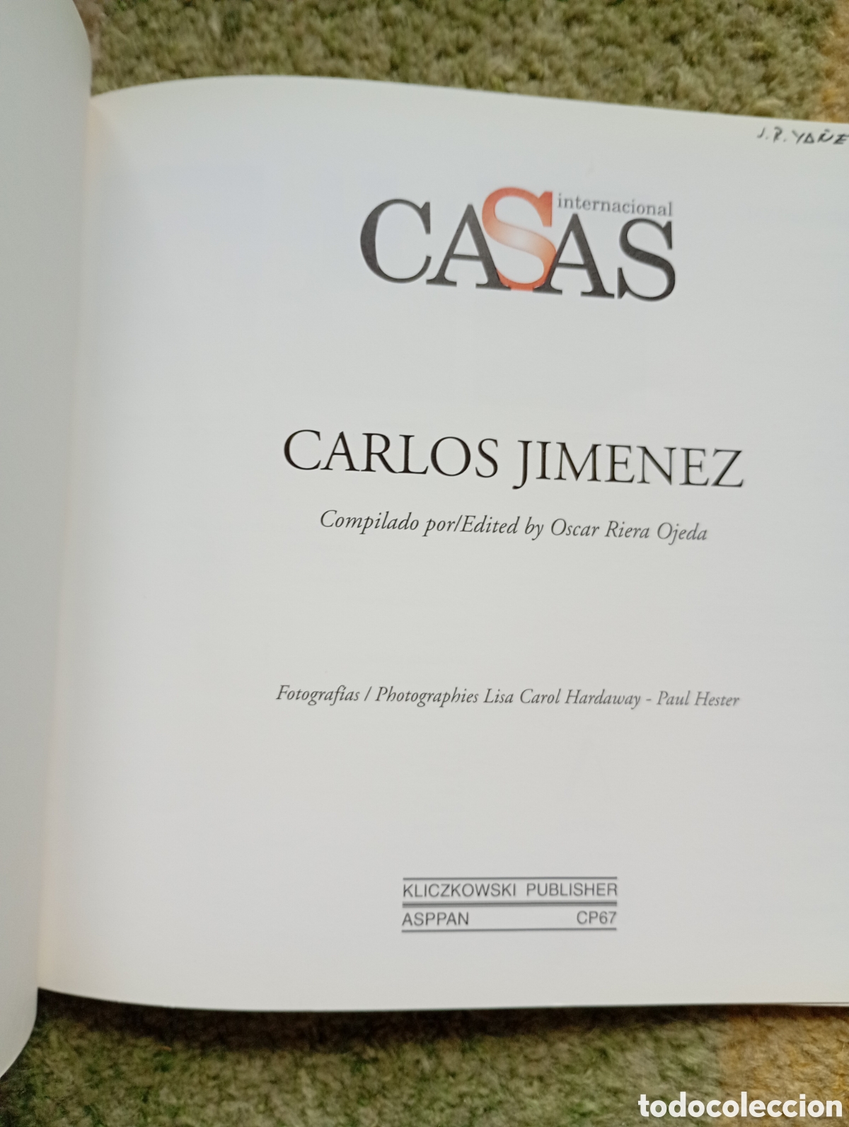 Libros de segunda mano: Internacional casas. Carlos Jim&eacute;nez - Foto 3