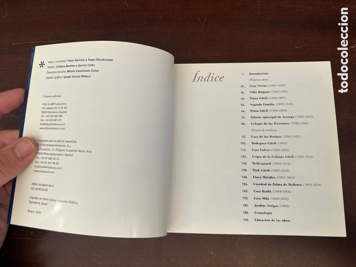 Libros de segunda mano: ANTONI GAUDI. H. KLICZKOWSKI - Foto 3
