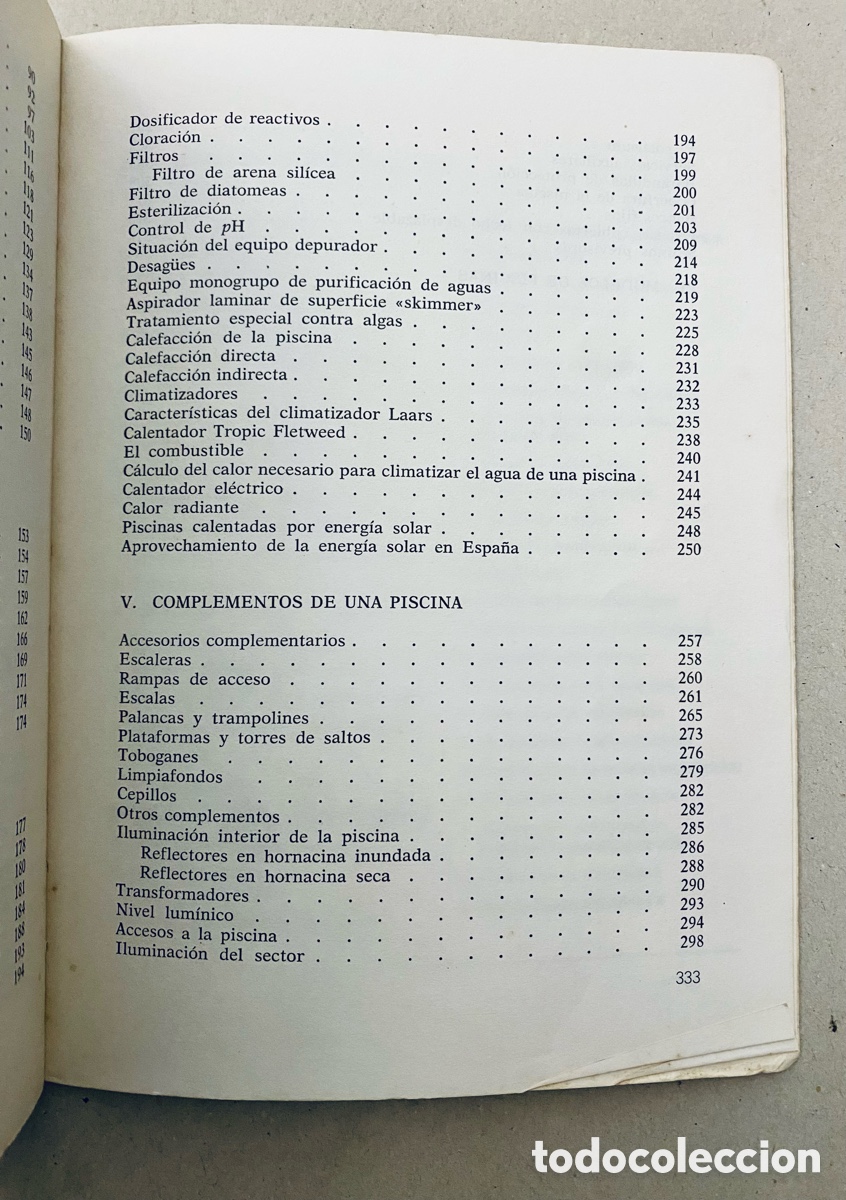 Libros de segunda mano: Piscinas. Proyectos, construccion. - Foto 4